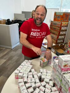 RED Day 2024 - StandUp For Kids Kitsap - Packing Donations