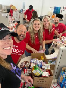 RED Day 2024 - StandUp For Kids Kitsap - Packing Donations