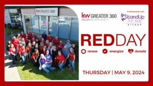 RED Day 2024 KW Greater 360 with StandUp For Kids Kitsap