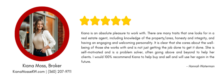 Kiana Moss client testimonial