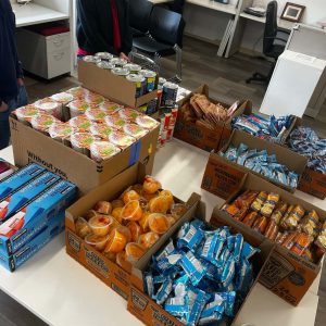 Food collected for StandUp For Kids Kitsap