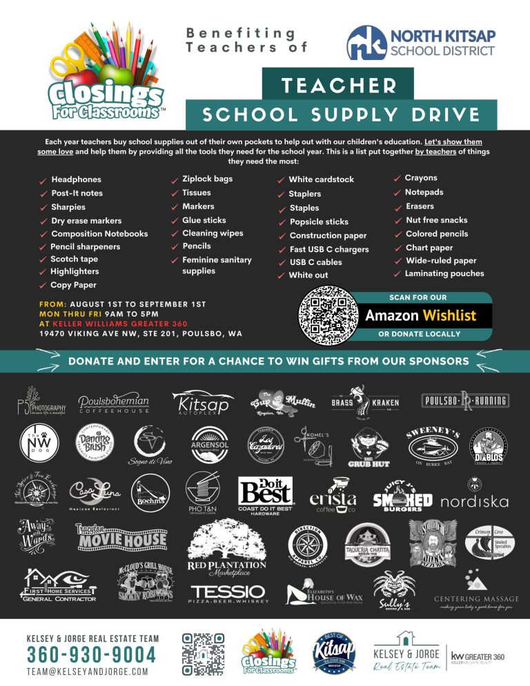 Kelsey and Jorge School Supply List