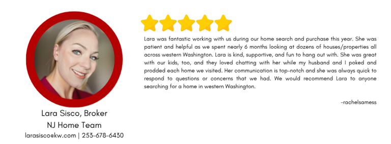 Lara Sisco 5 Star Review