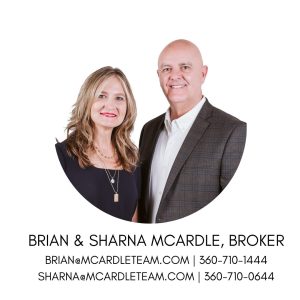 Picture of Brian and Sharna McArdle with their contact information.