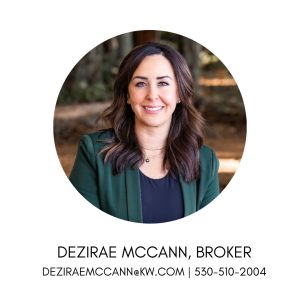 Picture of Dezirae McCann and her contact information.